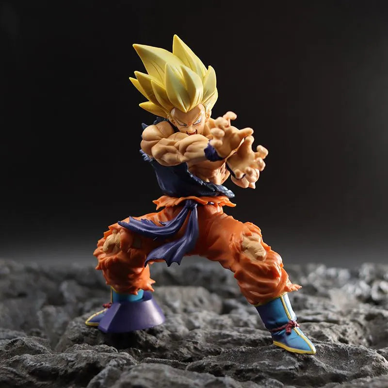 Goku Super Saiyajin Dragon Ball Z • Action Figure, Bonecos de Ação, Presente • 16cm